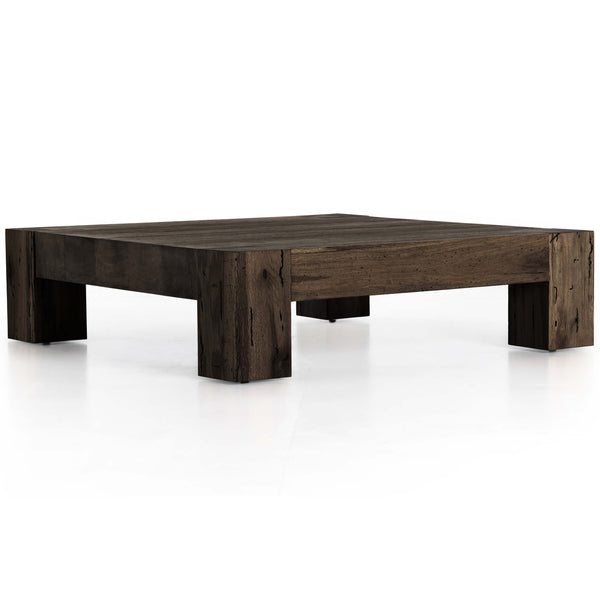 home fashion Abaso Coffee Table Ebony Rustic by Four Hands