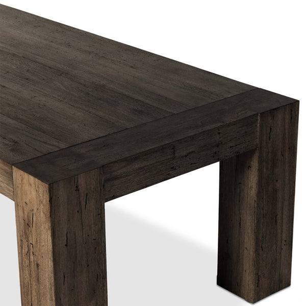 Home Fashion Abaso Dining Table Ebony Rustic By Four Hands