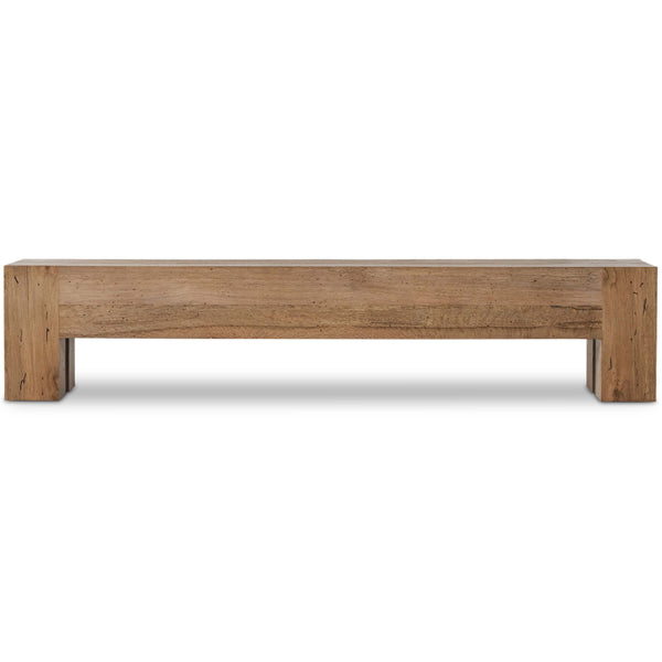 Home Fashion Abaso Large Bench Rustic Wormwood By Four Hands