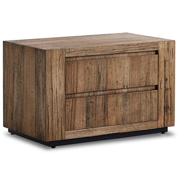 home fashion Abaso Nightstand Rustic Wormwood by Four Hands