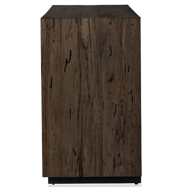 Home Fashion Abaso Sideboard Ebony Rustic By Four Hands