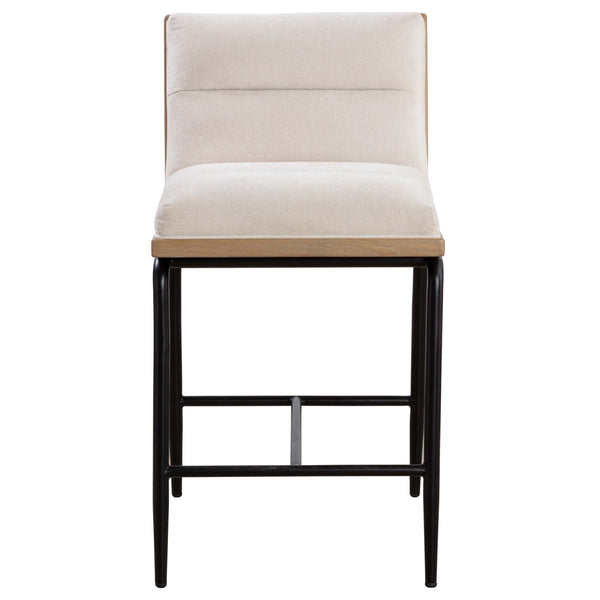 Home Fashion Abilene Counter Stool Polo Club Muslin