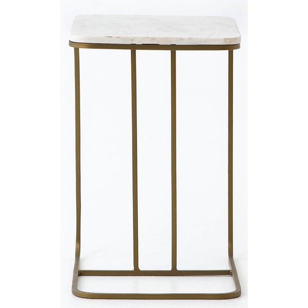 Home Fashion Adalley C Table White Marble By Four Hands