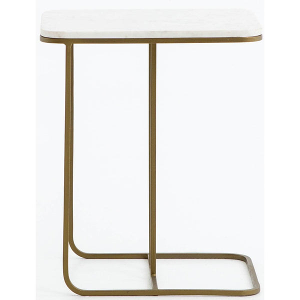 Home Fashion Adalley C Table White Marble By Four Hands