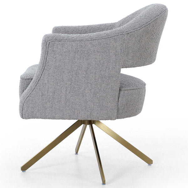 Home Fashion Adara Desk Chair Knoll Dove By Four Hands