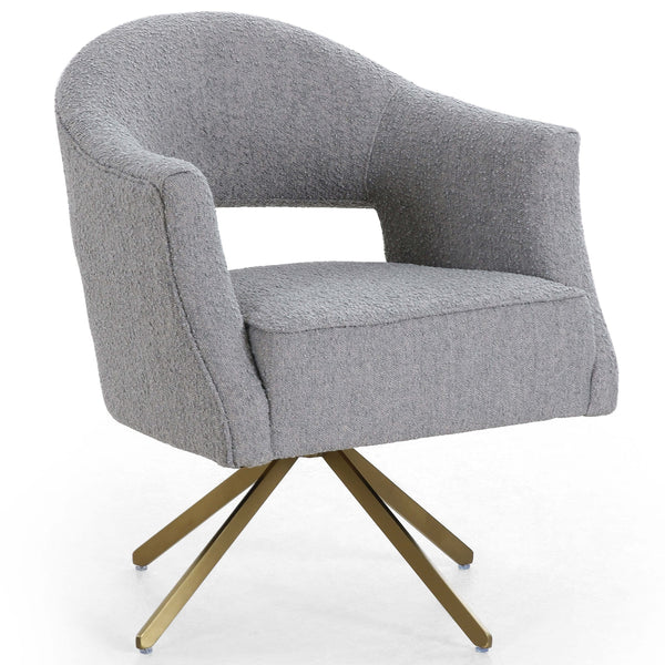 home fashion Adara Desk Chair Knoll Dove by Four Hands