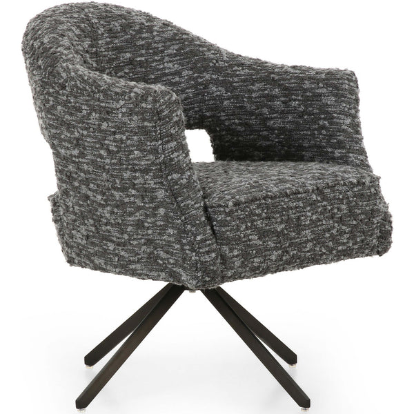 home fashion Adara Desk Chair Solema Charcoal by Four Hands