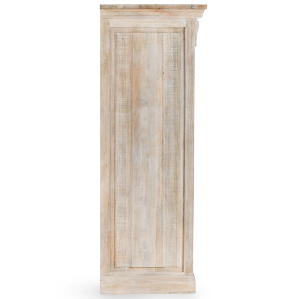 Home Fashion Adelaide 6 Drawer Chest Natural White Wash