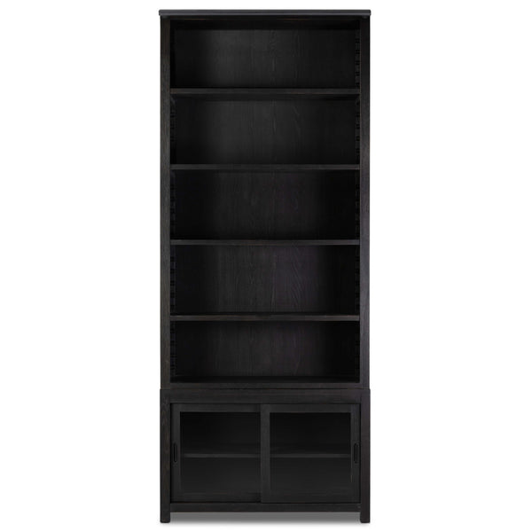 Home Fashion Admont Bookcase Worn Black By Four Hands