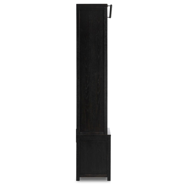 Home Fashion Admont Bookcase Worn Black By Four Hands