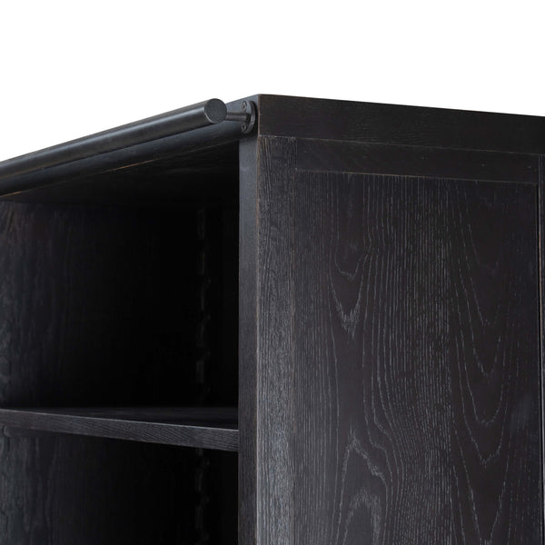 Home Fashion Admont Bookcase Worn Black By Four Hands