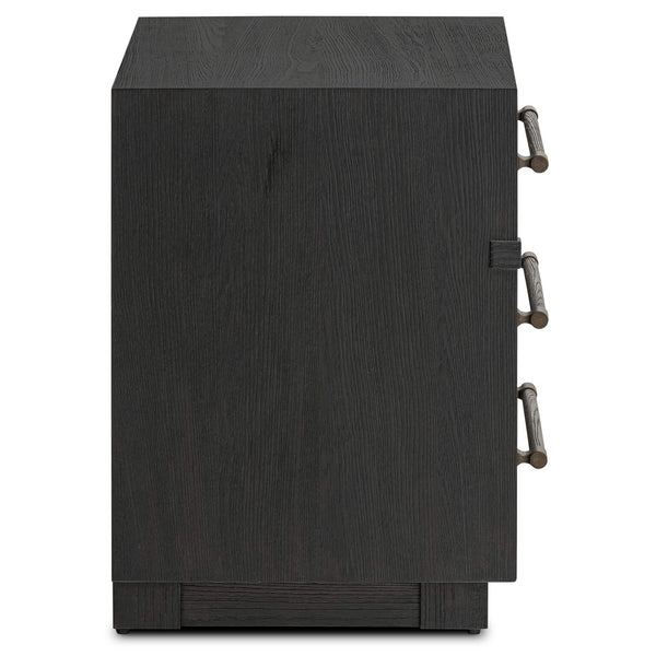 Home Fashion Adolfo Nightstand Modern Black By Four Hands