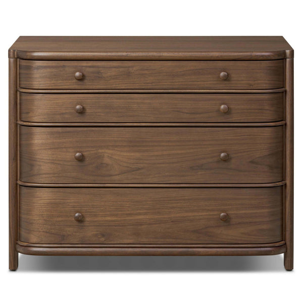 Home Fashion Agatha Nightstand Dark Brown By Amber Lewis X Four Hands