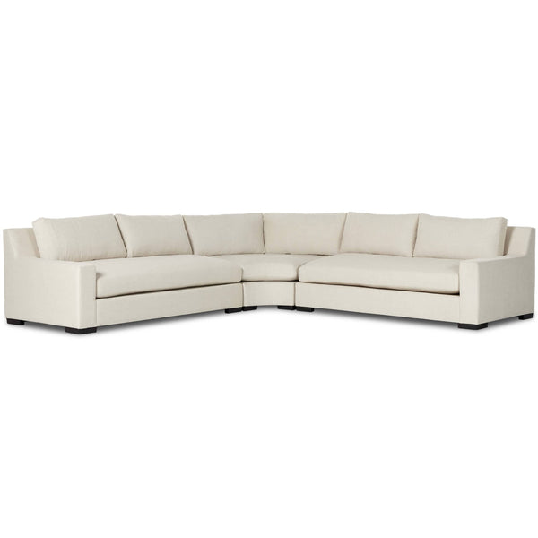home fashion Albany 3 Piece Sectional Alcott Fawn by Four Hands