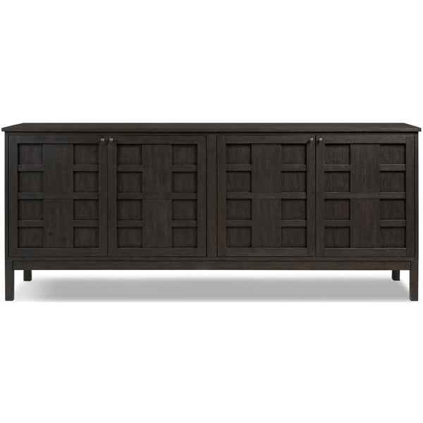 Home Fashion Alessio Sideboard Smoked Black By Four Hands