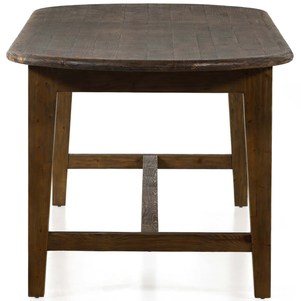 Home Fashion Alfie 110" Dining Table Waxed Pine By Four Hands