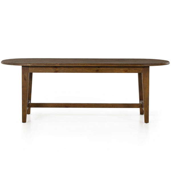 Home Fashion Alfie 87" Dining Table Waxed Pine By Four Hands