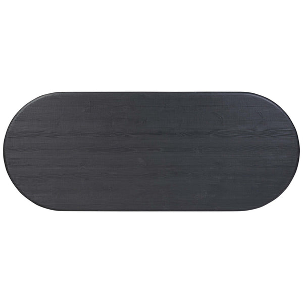 Home Fashion Alfie Dining Table Black By Four Hands