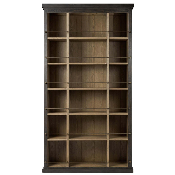 Home Fashion Alistair Bookcase Smoked Black By Amber Lewis X Four Hands