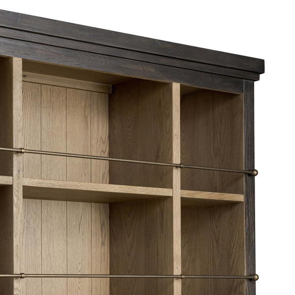 Home Fashion Alistair Bookcase Smoked Black By Amber Lewis X Four Hands