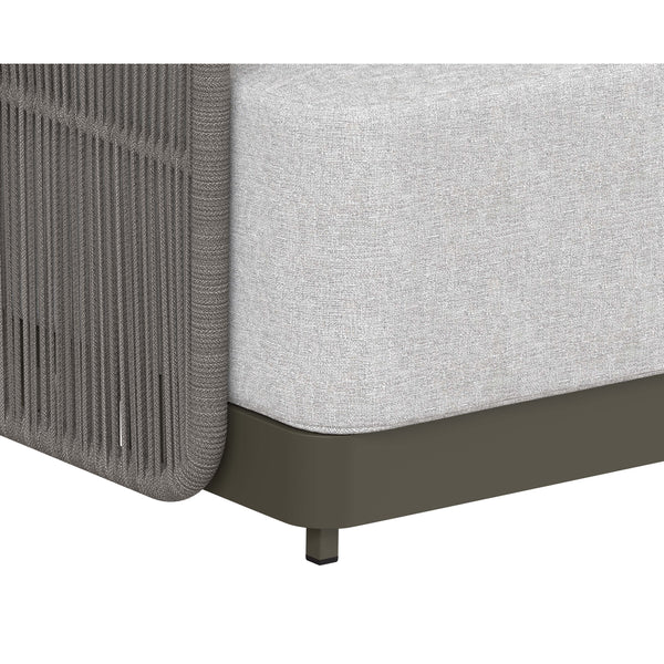 Home Fashion Allariz Outdoor Sofa Gracebay Light Grey