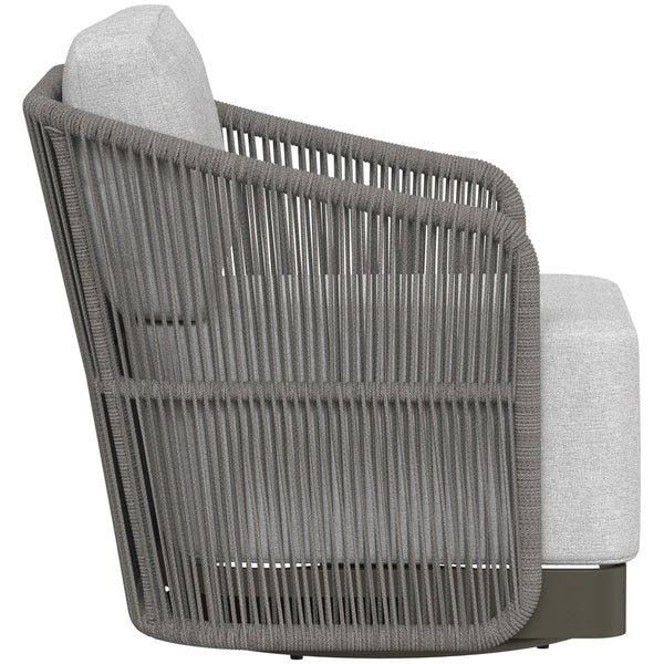 Home Fashion Allariz Outdoor Swivel Chair Gracebay Light Grey