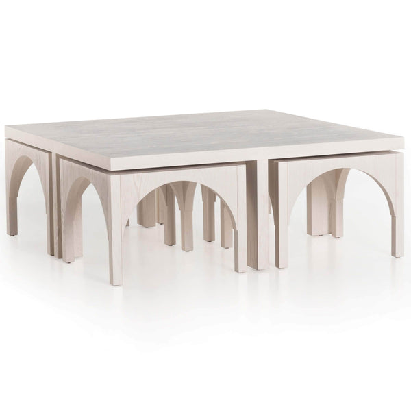 home fashion Amara Coffee Table w/Nesting Arch by Four Hands
