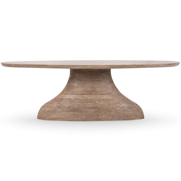 Home Fashion Amra Oval Dining Table Sandstone Greige
