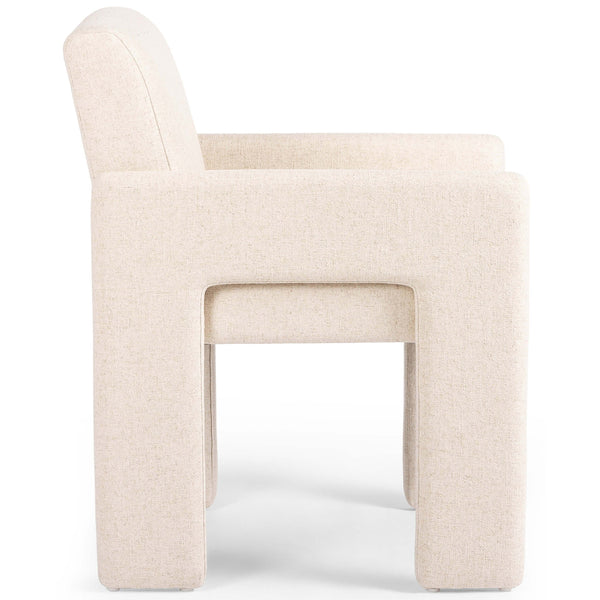 Home Fashion Amur Arm Chair Antwerp Natural Set Of 2 By Four Hands