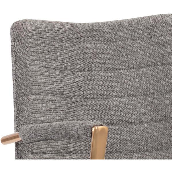 Home Fashion Andres Swivel Dining Chair Belfast Koala Grey