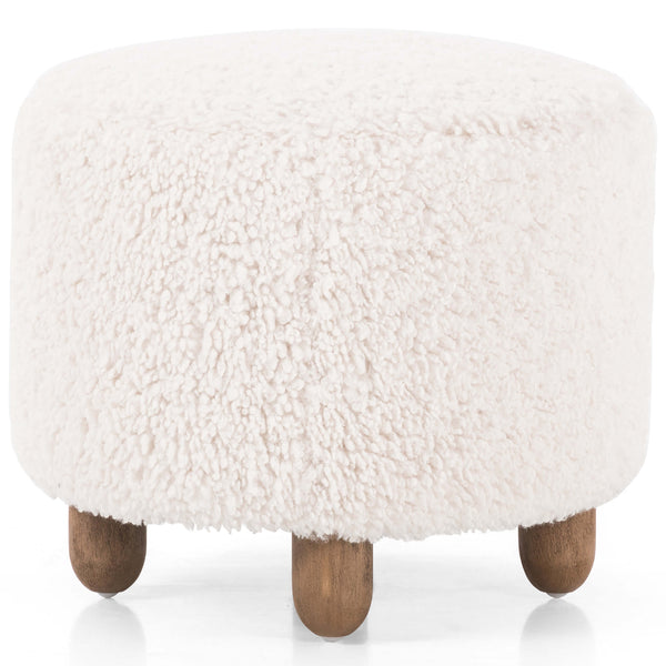 Home Fashion Aniston 22" Ottoman Andes Natural By Four Hands