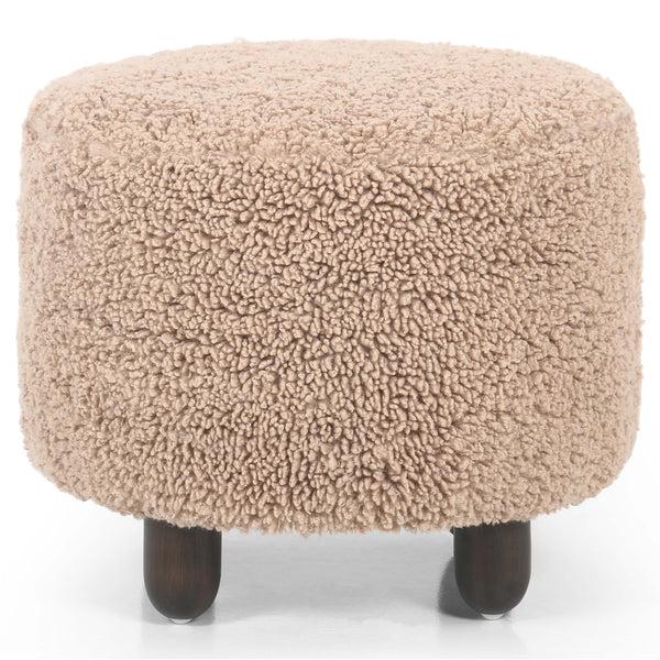 Home Fashion Aniston 22" Ottoman Andes Toast By Four Hands