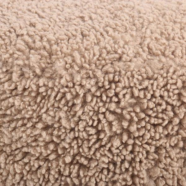 Home Fashion Aniston 22" Ottoman Andes Toast By Four Hands