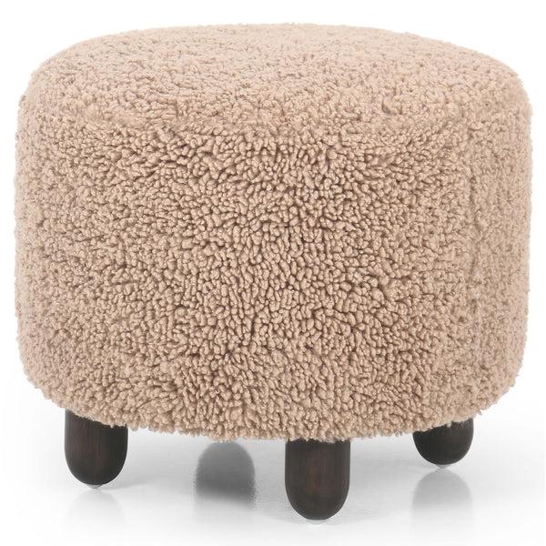 home fashion Aniston 22" Ottoman Andes Toast by Four Hands
