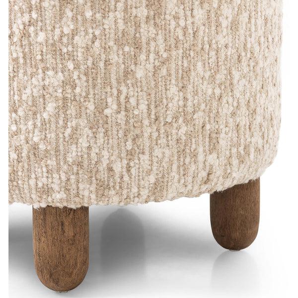 Home Fashion Aniston 22" Ottoman Solema Cream By Four Hands