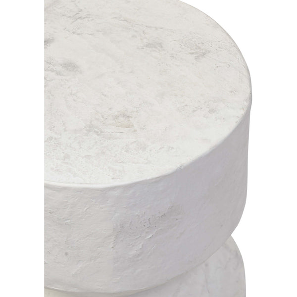 Home Fashion Ara End Table Textured Lunar By Four Hands