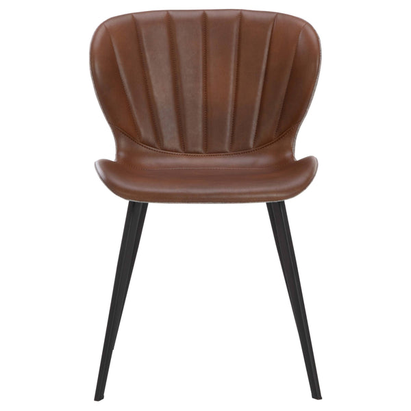 Home Fashion Arabella Dining Chair Bravo Cognac/November Grey Set Of 2