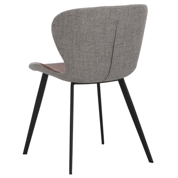 Home Fashion Arabella Dining Chair Bravo Cognac/November Grey Set Of 2