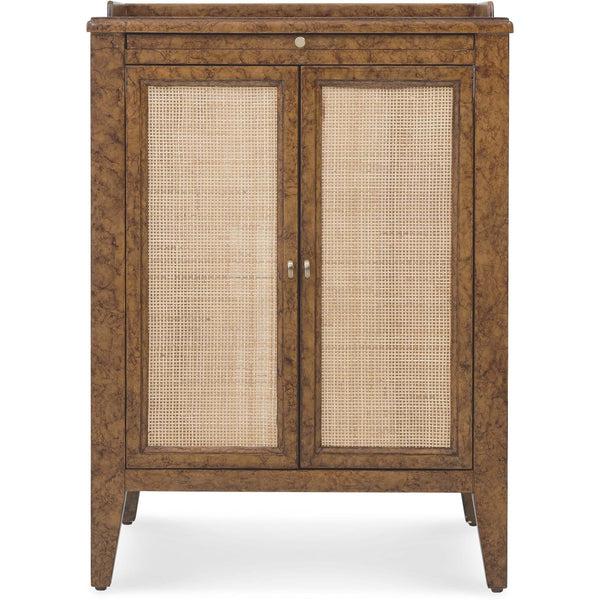 Home Fashion Archives 2 Door Nightstand Faux-Tortoise Shell