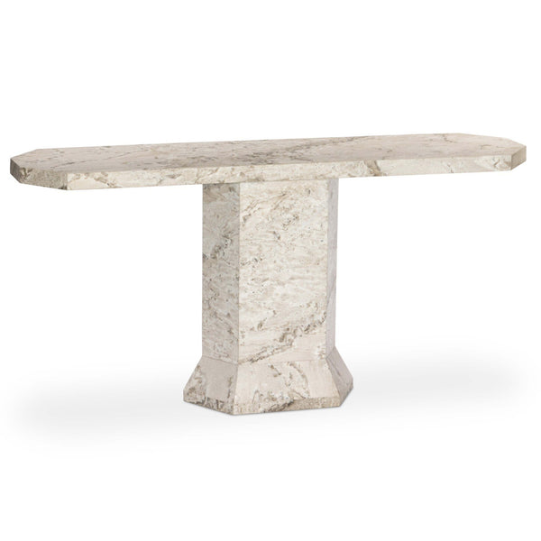 home fashion Argos Console Table Sand Marble by Four Hands
