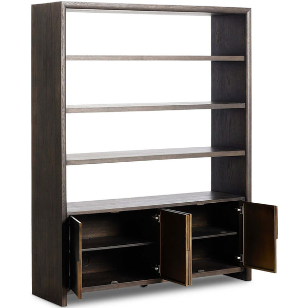 Home Fashion Arlington Bookcase Espresso Oak By Four Hands