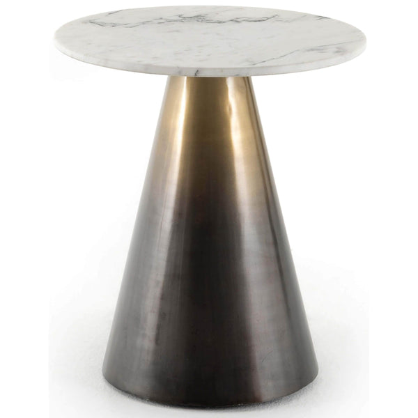 home fashion Armon End Table Ombre Antique Brass by Four Hands