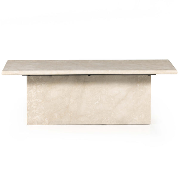 Home Fashion Arum Coffee Table Cream Marble By Four Hands