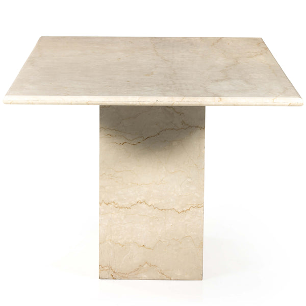Home Fashion Arum Dining Table Cream Marble By Four Hands