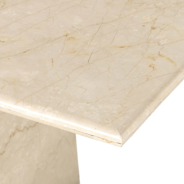Home Fashion Arum Dining Table Cream Marble By Four Hands