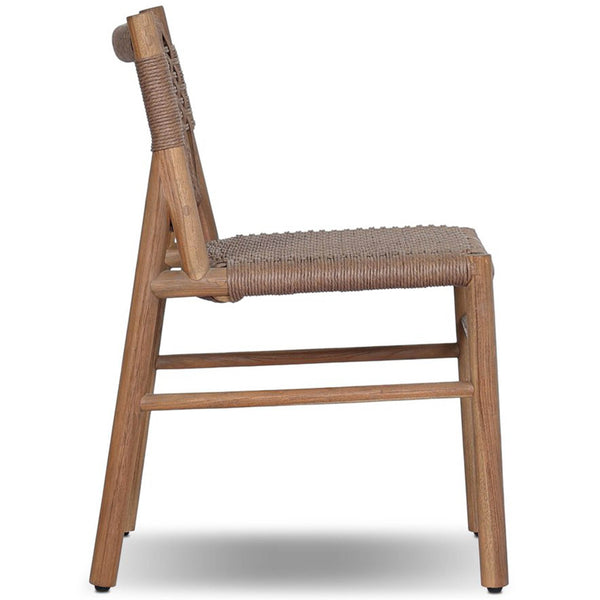 Home Fashion Ashe Outdoor Dining Chair Tanned Weave Set Of 2 By Four Hands