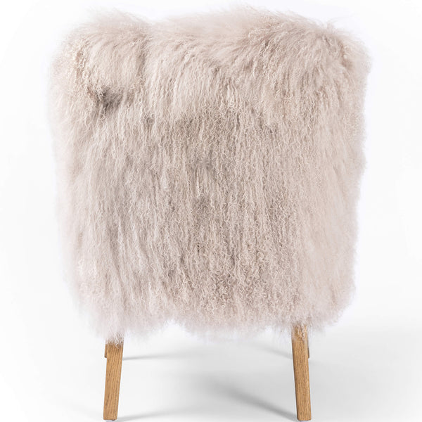 Home Fashion Ashland Arm Chair Taupe/Drifted Oak By Four Hands