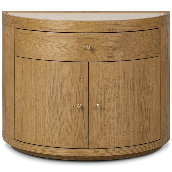 Home Fashion Ashton Nightstand Cream Marble By Four Hands