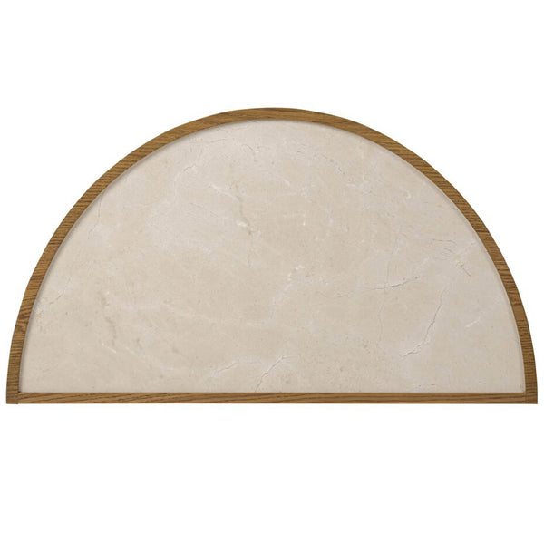 Home Fashion Ashton Nightstand Cream Marble By Four Hands