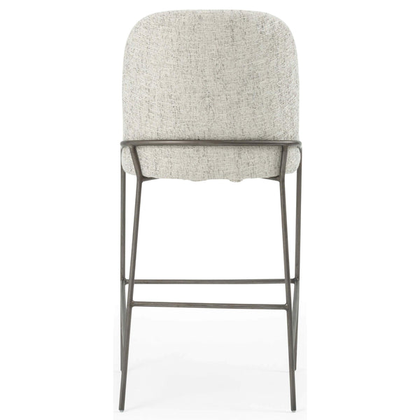 Home Fashion Astrud Bar & Counter Stool Lyon Pewter By Four Hands